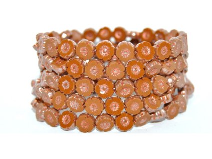 Hawaii flowers 8mm - Table cut beads