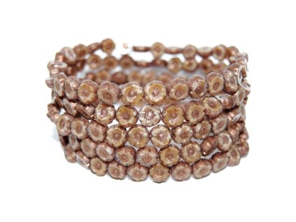 Hawaii flowers 8mm - Table cut beads