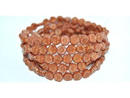 Hawaii flowers 8mm - Table cut beads