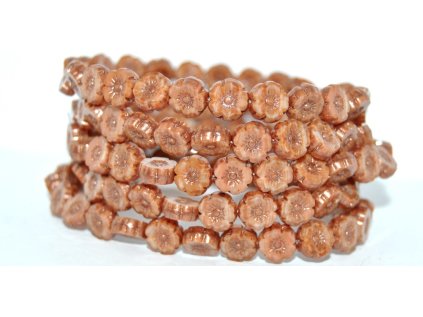 Hawaii flowers 8mm - Table cut beads