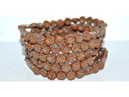 Hawaii flowers 8mm - Table cut beads