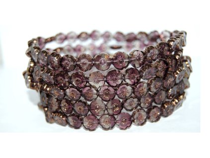 Hawaii flowers 8mm - Table cut beads