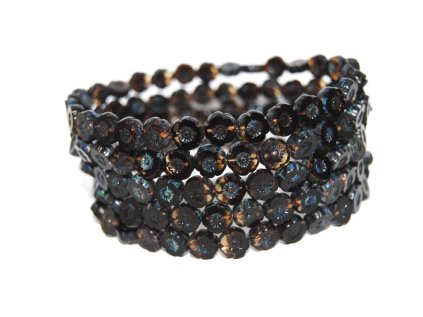 Hawaii flowers 8mm - Table cut beads