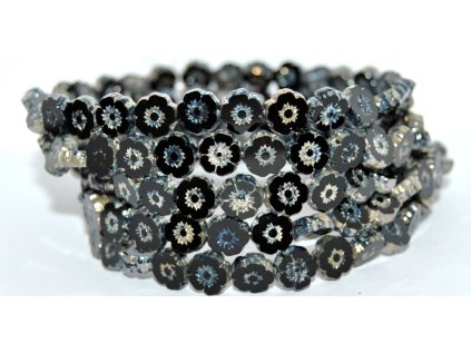 Hawaii flowers 8mm - Table cut beads