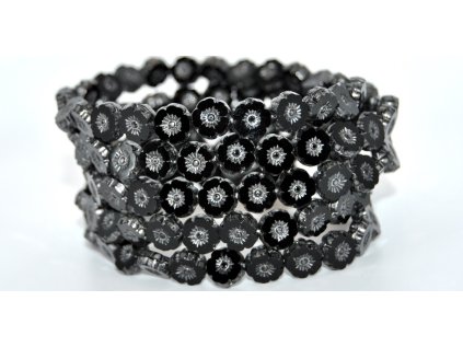 Hawaii flowers 8mm - Table cut beads