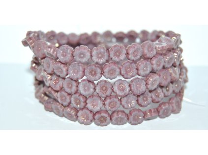 Hawaii flowers 8mm - Table cut beads