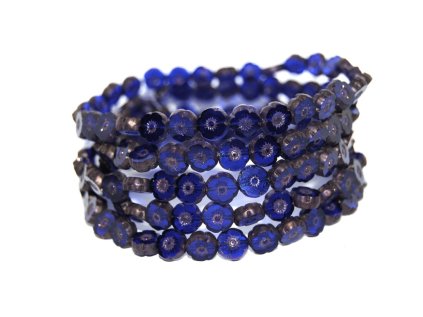 Hawaii flowers 8mm - Table cut beads