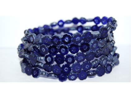 Hawaii flowers 8mm - Table cut beads