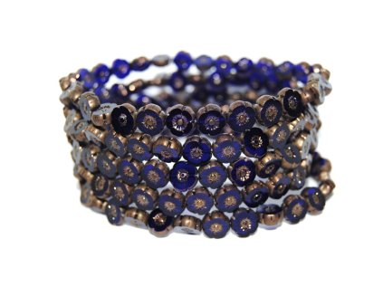 Hawaii flowers 8mm - Table cut beads