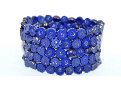 Hawaii flowers 8mm - Table cut beads