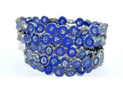 Hawaii flowers 8mm - Table cut beads