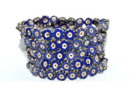 Hawaii flowers 8mm - Table cut beads