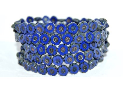 Hawaii flowers 8mm - Table cut beads