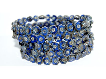 Hawaii flowers 8mm - Table cut beads