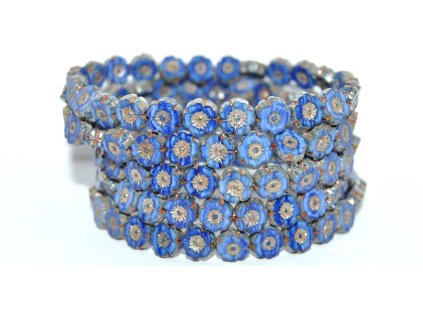 Hawaii flowers 8mm - Table cut beads