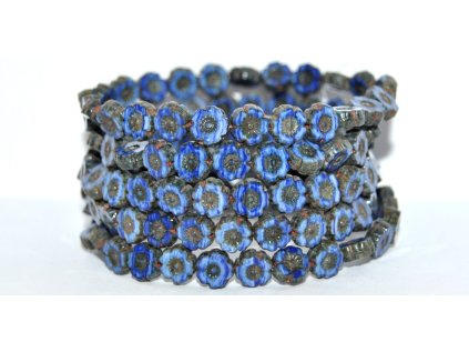 Hawaii flowers 8mm - Table cut beads