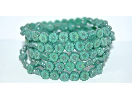 Hawaii flowers 8mm - Table cut beads