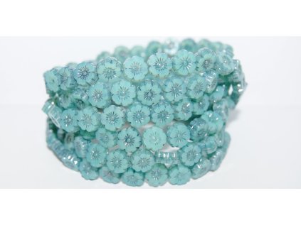 Hawaii flowers 8mm - Table cut beads