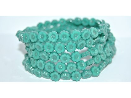 Hawaii flowers 8mm - Table cut beads