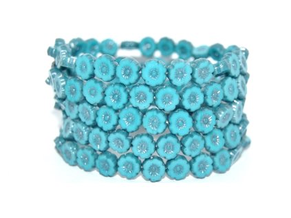 Hawaii flowers 8mm - Table cut beads