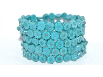 Hawaii flowers 8mm - Table cut beads