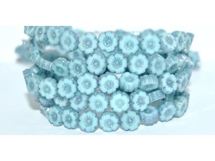 Hawaii flowers 8mm - Table cut beads