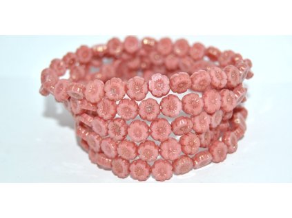 Hawaii flowers 8mm - Table cut beads