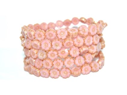 Hawaii flowers 8mm - Table cut beads