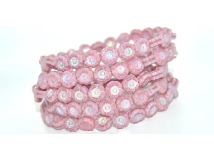 Hawaii flowers 8mm - Table cut beads