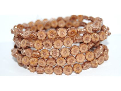 Hawaii flowers 8mm - Table cut beads