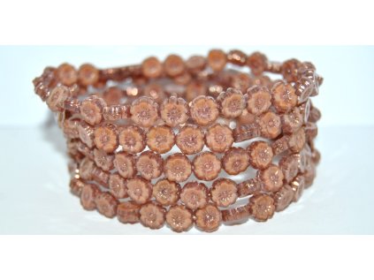 Hawaii flowers 8mm - Table cut beads