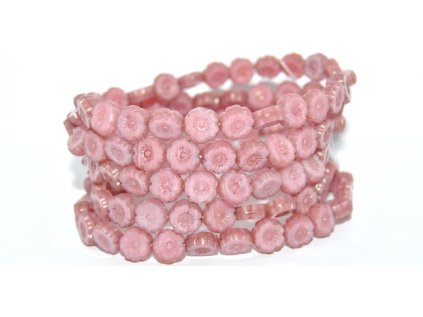 Hawaii flowers 8mm - Table cut beads