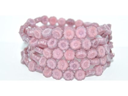 Hawaii flowers 8mm - Table cut beads