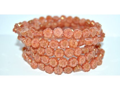 Hawaii flowers 8mm - Table cut beads