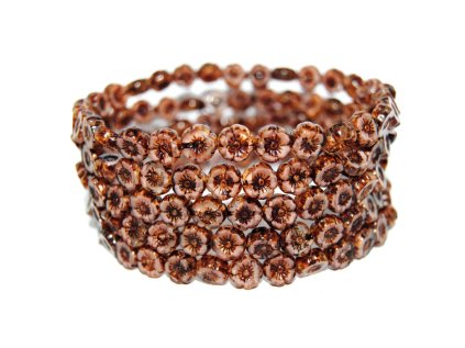 Hawaii flowers 8mm - Table cut beads