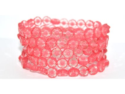 Hawaii flowers 8mm - Table cut beads