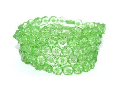 Hawaii flowers 8mm - Table cut beads