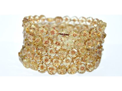 Hawaii flowers 8mm - Table cut beads