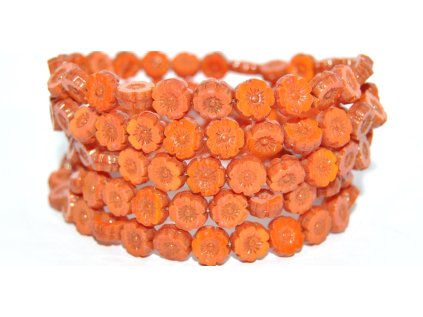 Hawaii flowers 8mm - Table cut beads