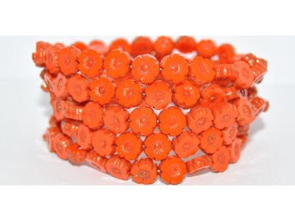 Hawaii flowers 8mm - Table cut beads