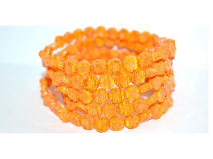 Hawaii flowers 8mm - Table cut beads