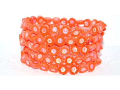 Hawaii flowers 8mm - Table cut beads