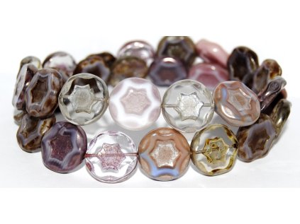 Flowers 17mm - Table cut beads