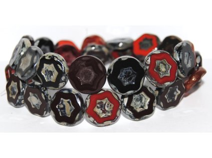 Flowers 17mm - Table cut beads