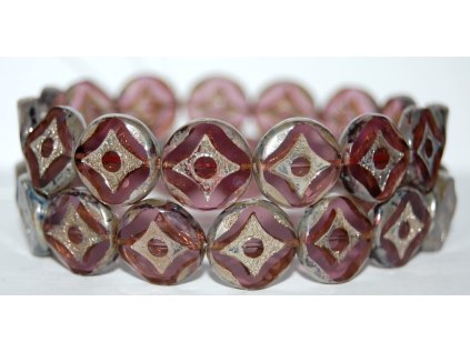 Ploškované perle-15 mm