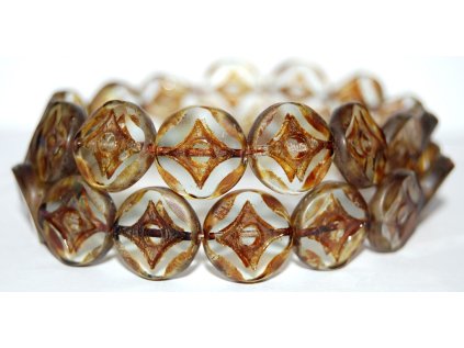 Ploškované perle-15 mm