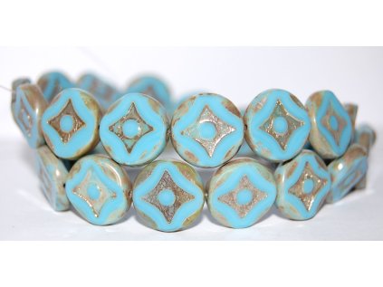 Ploškované perle-15 mm