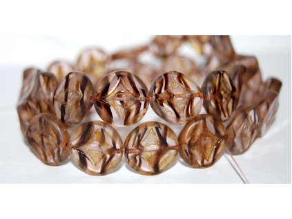 Ploškované perle-15 mm