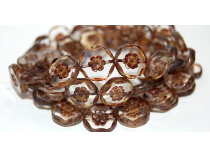 Ploškované - Kytky 15 mm