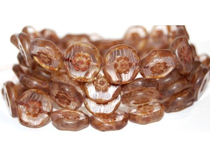 Ploškované - Kytky 15 mm